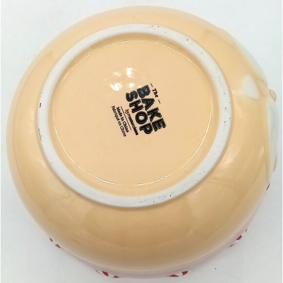 Master Class The Bake Shop Santa Peppermint Candy Holiday 8" Ceramic Mixing Bowl - Picture 6 of 6